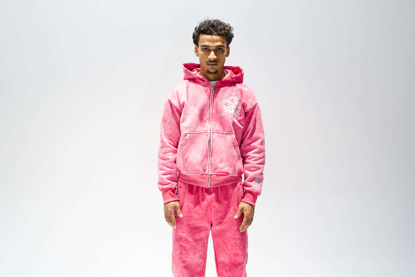 Presidential Pink Clarity (Acid Wash Sweats)